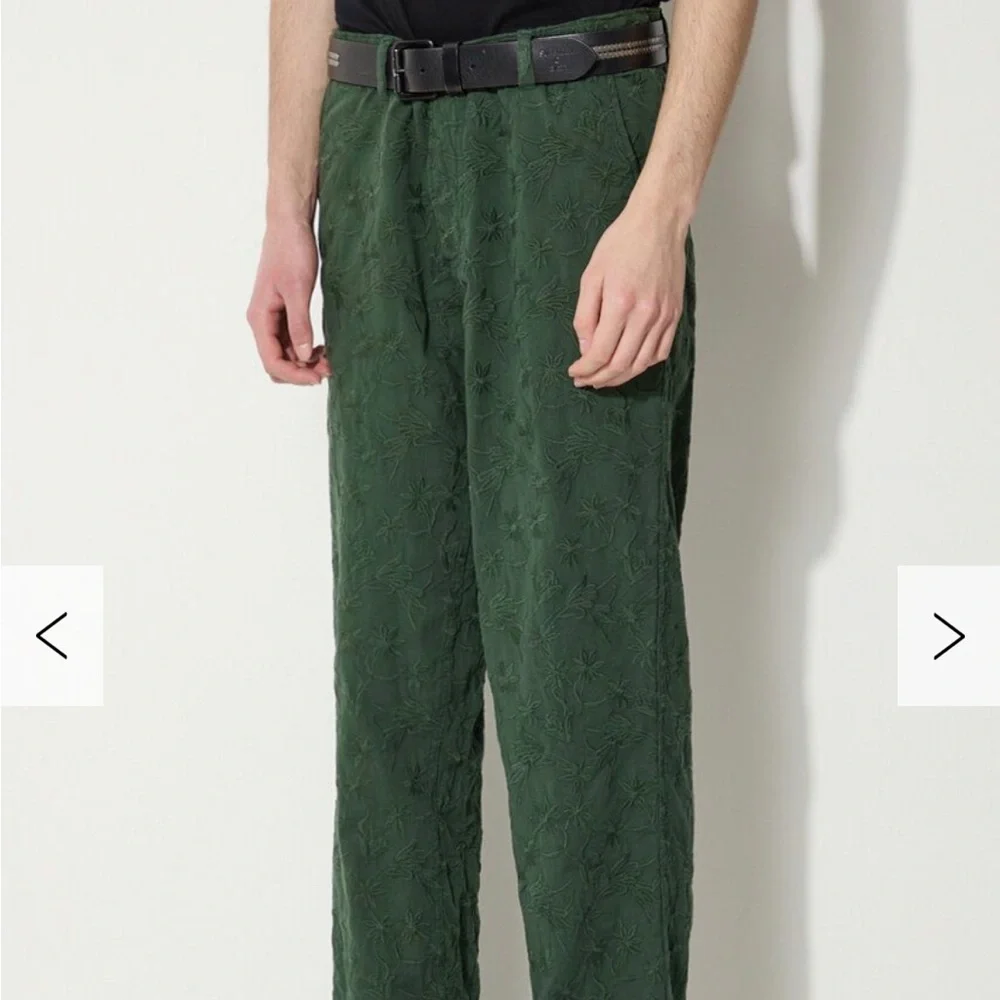 Corridor 36 flower textured pants